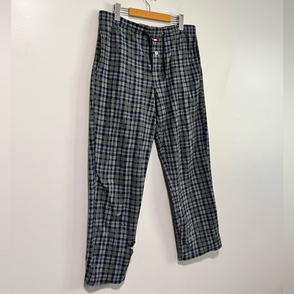 Tommy Hilfiger Men’s Plaid Fleece Lounge Pants – Size Small – Flawed - Picture 14 of 14